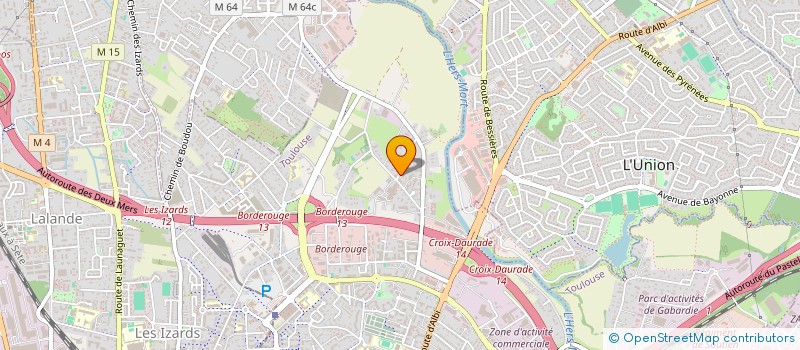 localisation de l'entreprise MONSIEUR RACHID OULHIYANE  TOULOUSE