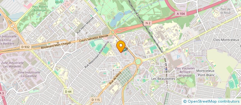 localisation de l'entreprise MONSIEUR RACHID OUMOUCH à AULNAY-SOUS-BOIS