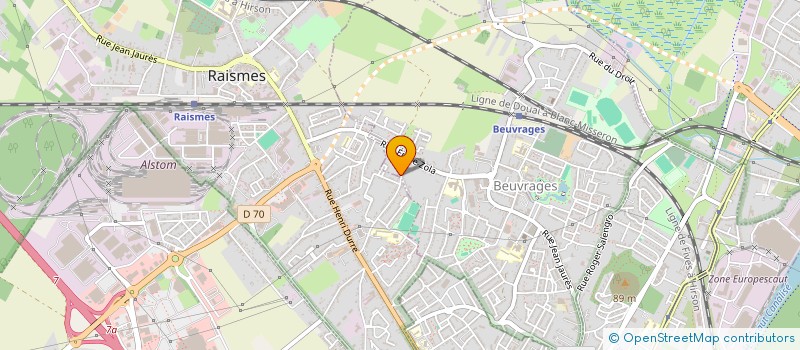 localisation de l'entreprise MONSIEUR RACHID OURAZOUK  BEUVRAGES