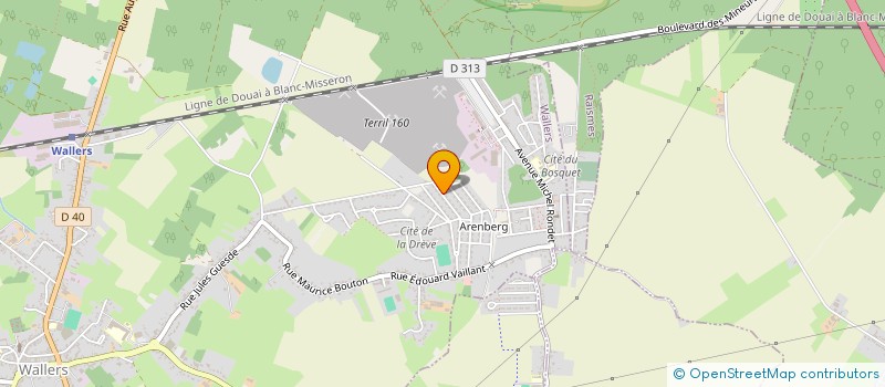 localisation de l'entreprise MONSIEUR RACHID OUTALATE  WALLERS