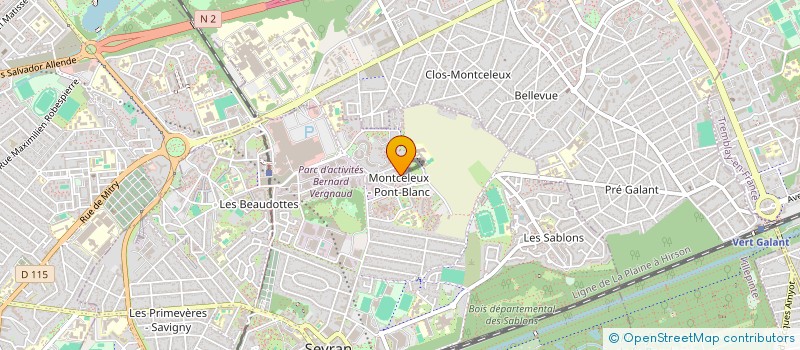 localisation de l'entreprise MONSIEUR RACHID OUTIZI à SEVRAN
