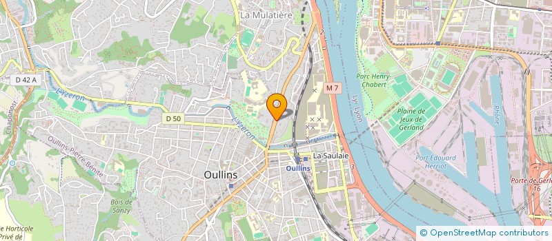 localisation de l'entreprise MONSIEUR RACHID OUZRAR à OULLINS-PIERRE-BENITE