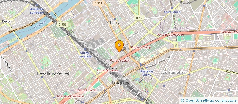 localisation de l'entreprise MONSIEUR RACHID REBAI  PARIS