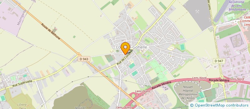 localisation de l'entreprise MONSIEUR RACHID REZZAD  LOOS-EN-GOHELLE