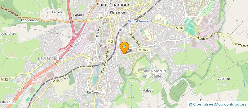 localisation de l'entreprise MONSIEUR RACHID REZZIK à SAINT-CHAMOND