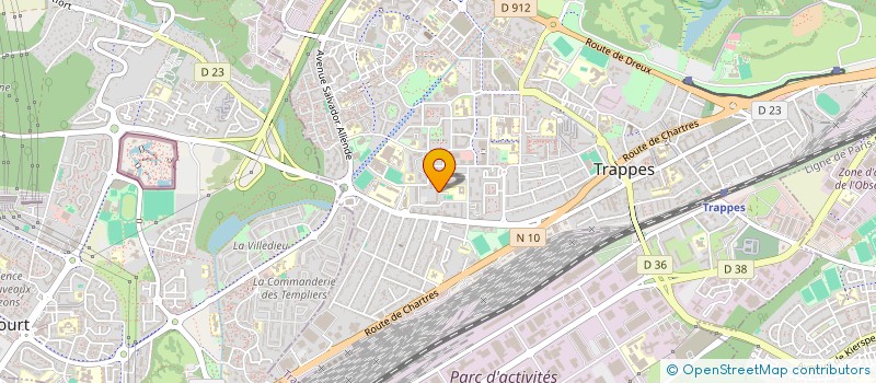 localisation de l'entreprise MONSIEUR RACHID ROUDANI  TRAPPES