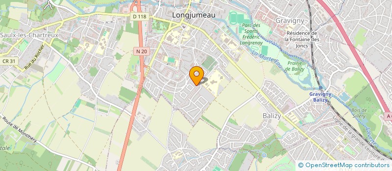 localisation de l'entreprise MONSIEUR RACHID SAADOUNI à LONGJUMEAU