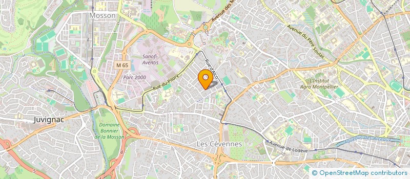 localisation de l'entreprise MONSIEUR RACHID SABIR à MONTPELLIER