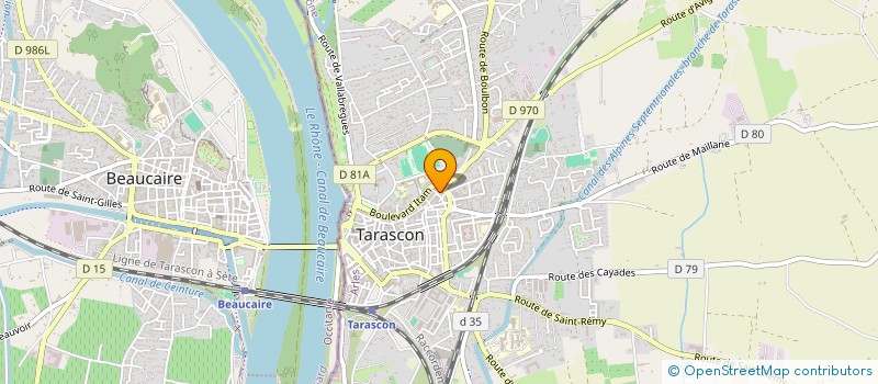 localisation de l'entreprise MONSIEUR RACHID SAID  TARASCON