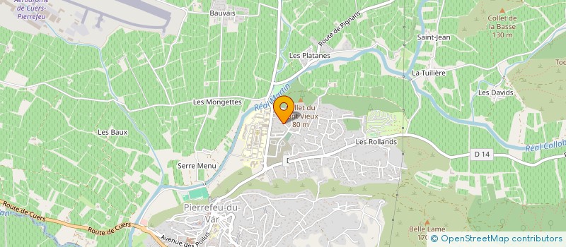 localisation de l'entreprise MONSIEUR RACHID SAIDI  PIERREFEU-DU-VAR