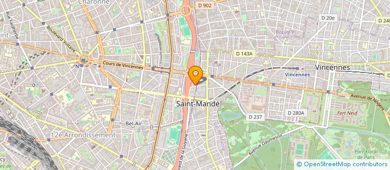 localisation de l'entreprise MONSIEUR RACHID SAIGH  PARIS