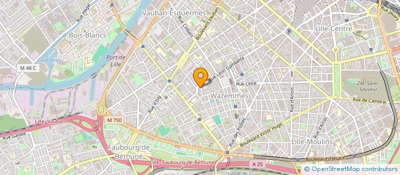 localisation de l'entreprise MONSIEUR RACHID SAKHRI à LILLE