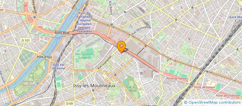localisation de l'entreprise MONSIEUR RACHID SEKKAT à ISSY-LES-MOULINEAUX