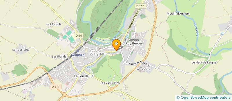 localisation de l'entreprise MONSIEUR RACHID SELLAMI  LUSIGNAN