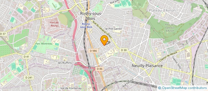 localisation de l'entreprise MONSIEUR RACHID SELLAMI à ROSNY-SOUS-BOIS