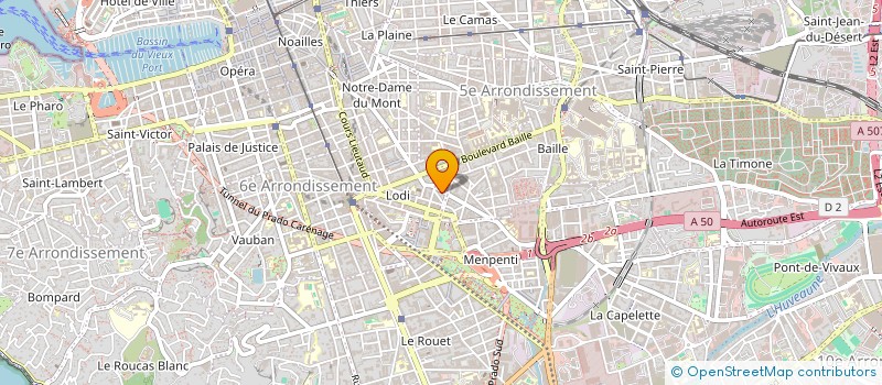 localisation de l'entreprise MONSIEUR RACHID TAAMALLAH à MARSEILLE