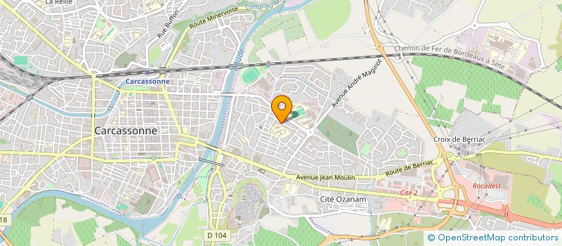localisation de l'entreprise MONSIEUR RACHID TAHIRI à CARCASSONNE