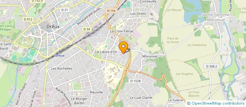 localisation de l'entreprise MONSIEUR RACHID TAIBI à DREUX