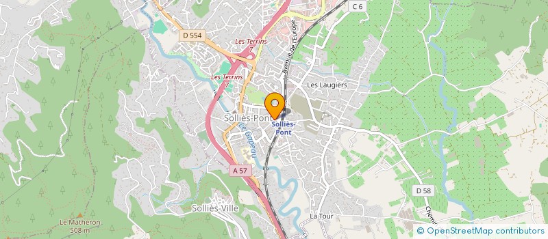 localisation de l'entreprise MONSIEUR RACHID TAKHMI à SOLLIES-PONT