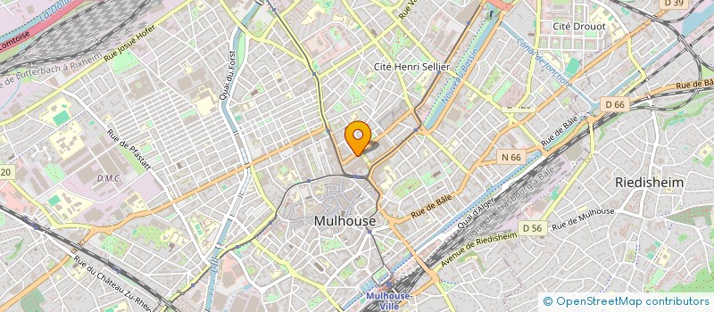 localisation de l'entreprise MONSIEUR RACHID TARFAOUI  MULHOUSE