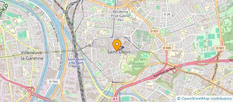 localisation de l'entreprise MONSIEUR RACHID TEHARI à SAINT-DENIS