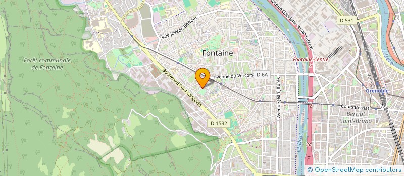 localisation de l'entreprise MONSIEUR RACHID TIRICHIN à FONTAINE