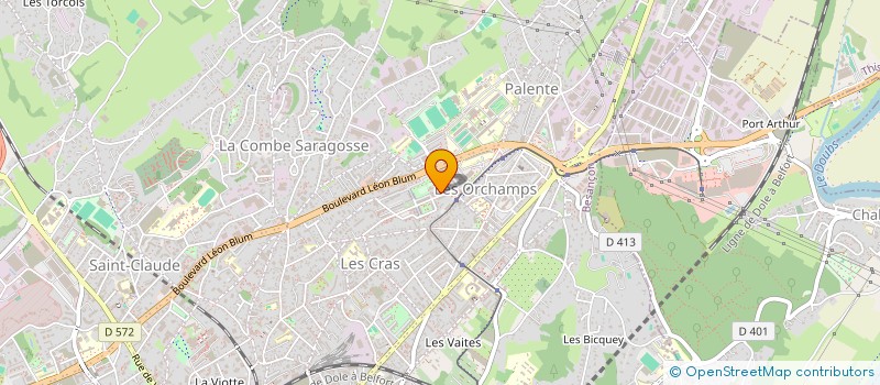 localisation de l'entreprise MONSIEUR RACHID TRAD  BESANCON