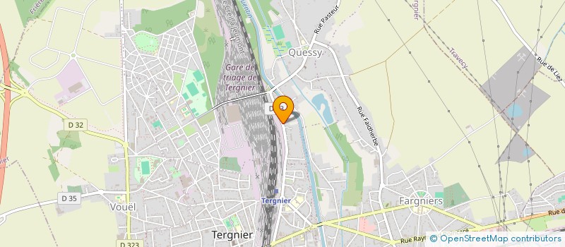 localisation de l'entreprise MONSIEUR RACHID YATIM  TERGNIER