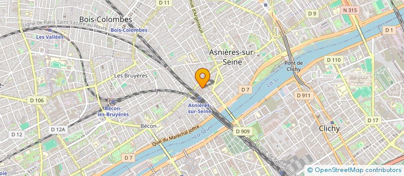 localisation de l'entreprise MONSIEUR RACHID ZAIDI  ASNIERES-SUR-SEINE