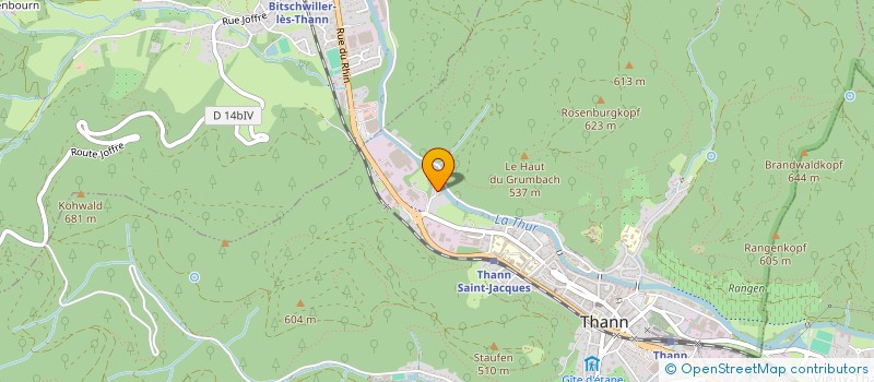 localisation de l'entreprise MONSIEUR RACHID ZAIMECHE  THANN