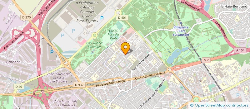 localisation de l'entreprise MONSIEUR RACHID ZAOUCHE à AULNAY-SOUS-BOIS