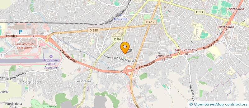 localisation de l'entreprise MONSIEUR RACHID ZEAJE à ALBI