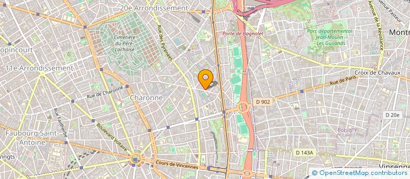 localisation de l'entreprise MONSIEUR RACHID ZEGAI  PARIS