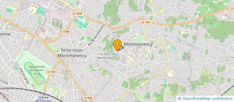 localisation de l'entreprise MONSIEUR RACHID ZEGGAI  MONTMORENCY