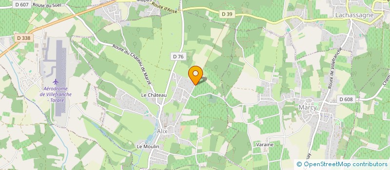 localisation de l'entreprise MONSIEUR RACHID ZOUIOUECHE  ALIX