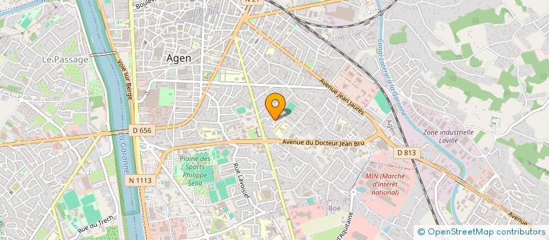 localisation de l'entreprise MONSIEUR RACHID ZOULEF  AGEN