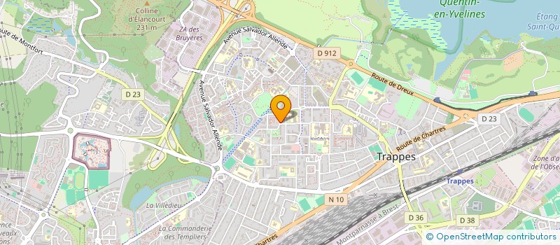 localisation de l'entreprise MONSIEUR RACHIDE ELMIR  TRAPPES