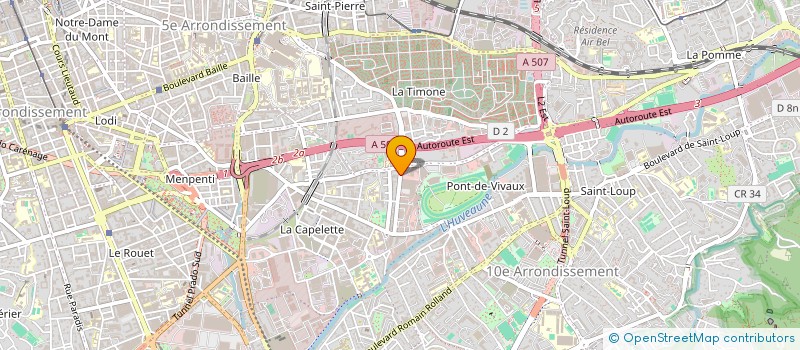 localisation de l'entreprise MONSIEUR RACHIDE GUITOUM à MARSEILLE