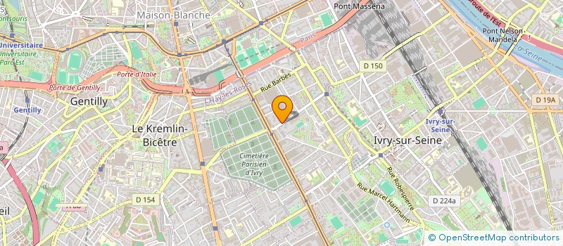 localisation de l'entreprise MONSIEUR RACHIDI BALOGOUN  IVRY-SUR-SEINE