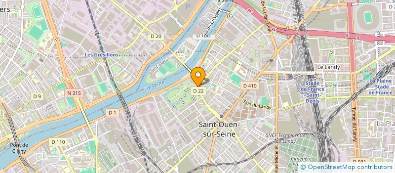 localisation de l'entreprise MONSIEUR RACIM ANIS BELALIA à SAINT-OUEN-SUR-SEINE