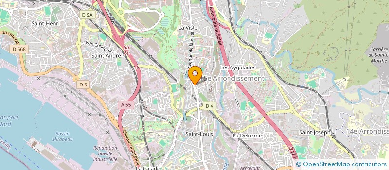 localisation de l'entreprise MONSIEUR RACIM CHEHIBI  MARSEILLE