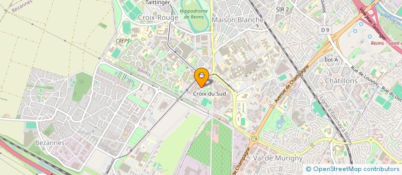 localisation de l'entreprise MONSIEUR RACIM MAHTOUT  REIMS