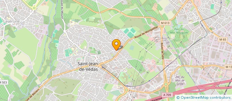 localisation de l'entreprise MONSIEUR RACINE SARR  SAINT-JEAN-DE-VEDAS