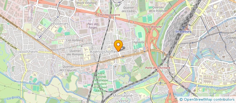 localisation de l'entreprise MONSIEUR RADEOUANE DAOUDI ALAOUI à STRASBOURG