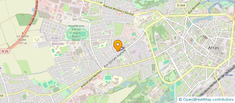 localisation de l'entreprise MONSIEUR RADHOUANE BADRANI à ARRAS