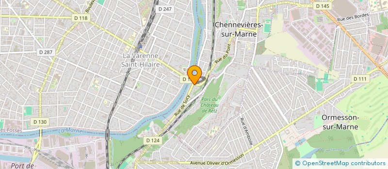 localisation de l'entreprise MONSIEUR RADHOUANE CHEIKH  CHENNEVIERES-SUR-MARNE