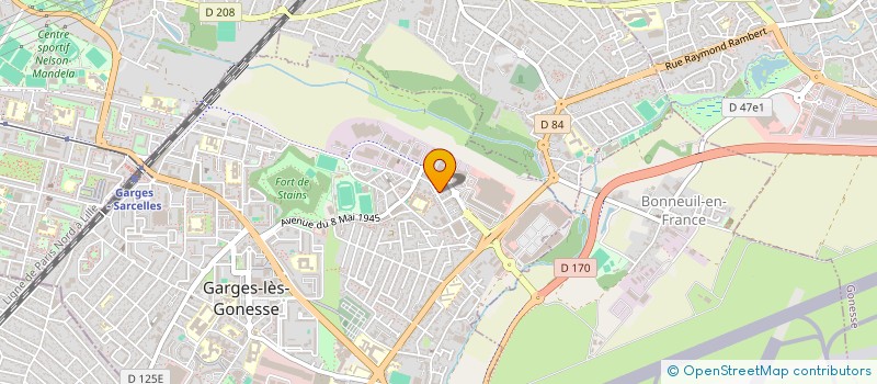 localisation de l'entreprise MONSIEUR RADHOUANE GASMI  GARGES-LES-GONESSE