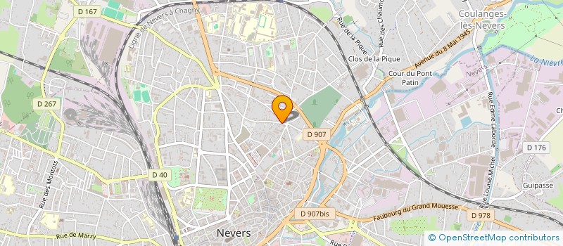 localisation de l'entreprise MONSIEUR RADHOUANE MEDDOUR à NEVERS