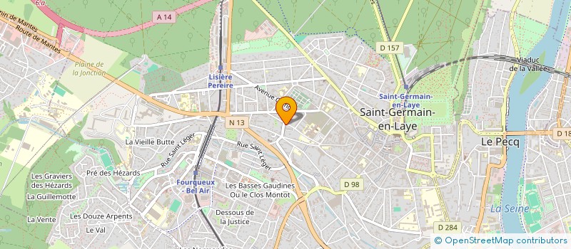 localisation de l'entreprise MONSIEUR RADHOUANE MISSAOUI  SAINT-GERMAIN-EN-LAYE