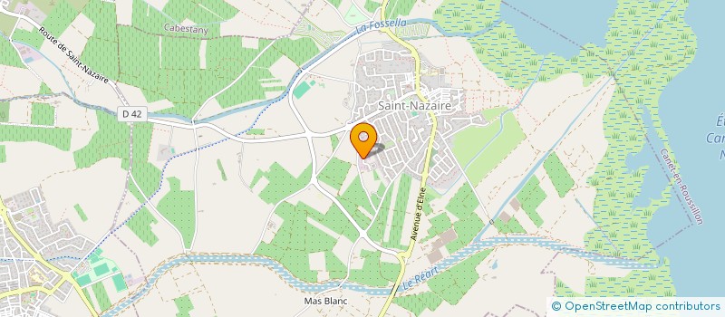 localisation de l'entreprise MONSIEUR RADHWANE DJADEL  SAINT-NAZAIRE